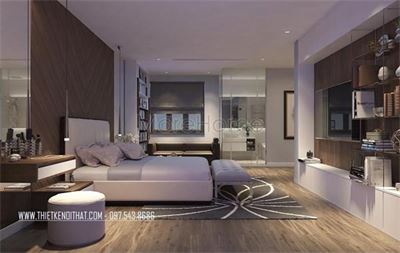  2 Mẫu giường ngủ hiện đại cho chung cư