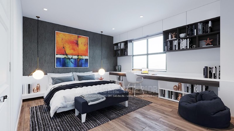  giường ngủ gỗ cho chung cư